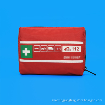 2022 heißer verkauf benutzerdefinierte rot farbe home benutzung reisen outdoor medizinische fausthilfe kit tasche